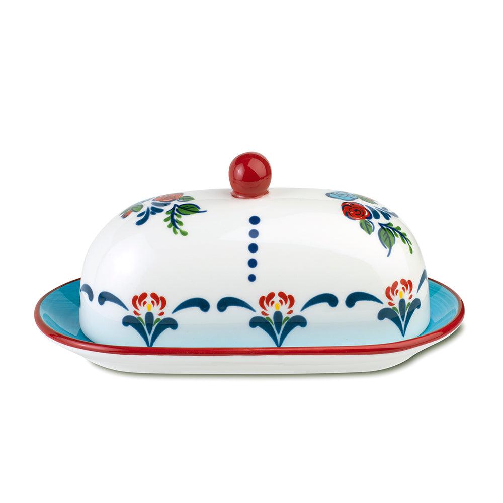 Zanzibar Butter Dish - Euro Ceramica 