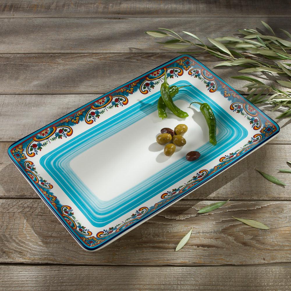 Zanzibar  16.5'' Rectangular Serving Platter