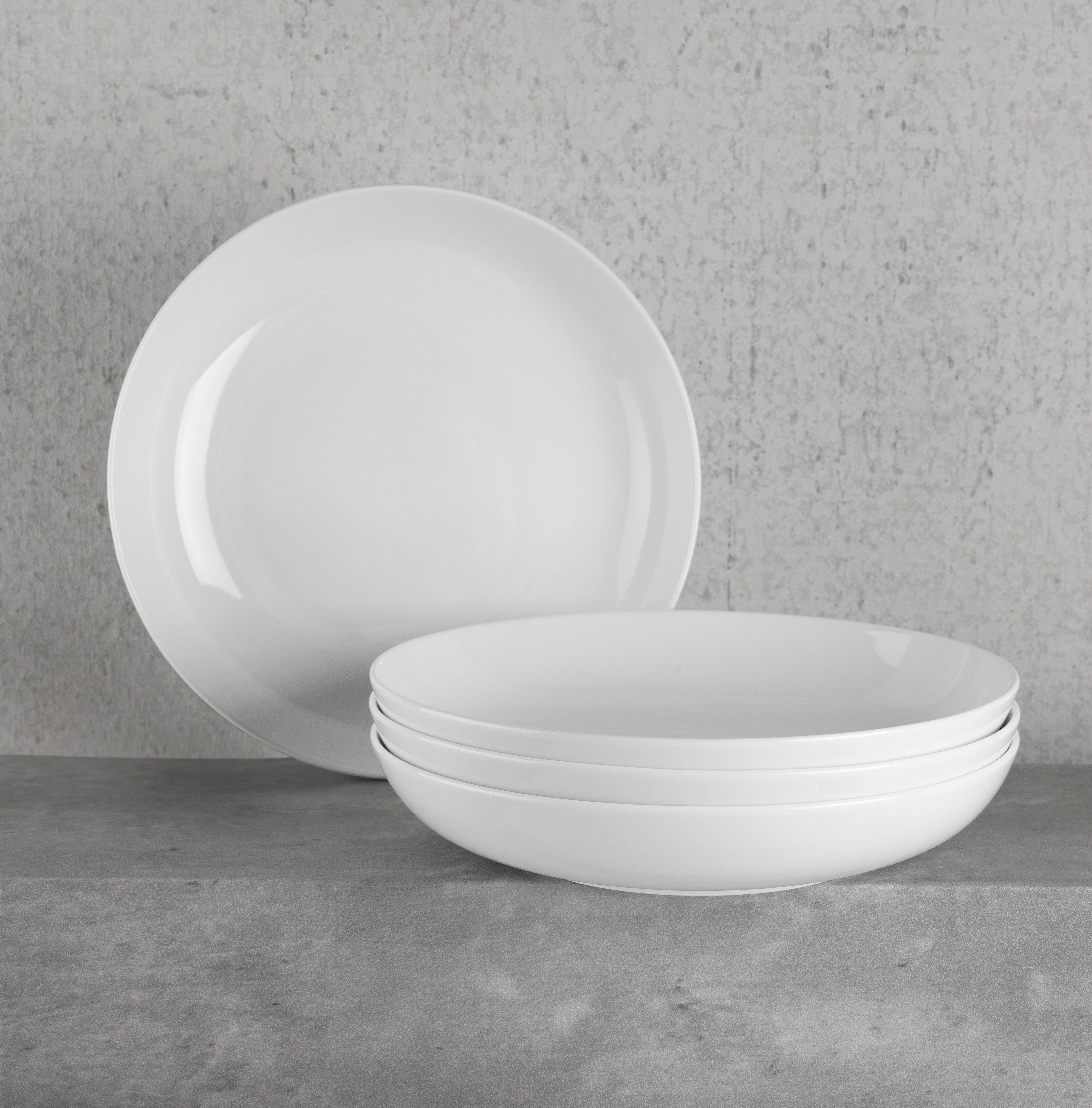 Claire Classic 4 Piece Pasta Bowl Set - 9" - Euro Ceramica 