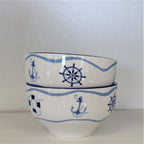 Ahoy Cereal Bowls, Set of 4 - Euro Ceramica 