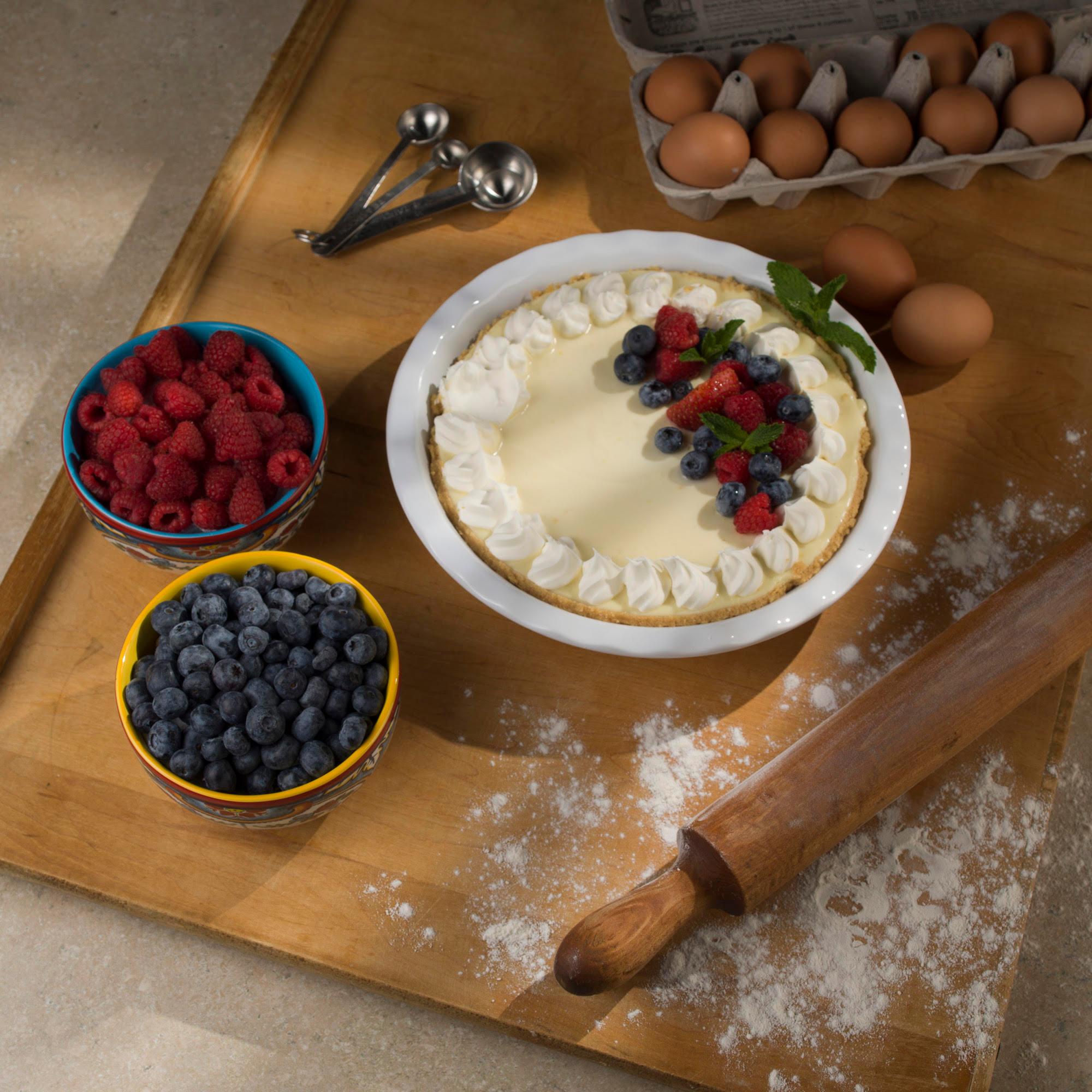 Zanzibar Pie Plate - Euro Ceramica 