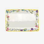 Charlotte 16.5-Inch Rectangular Serving Platter - Euro Ceramica 