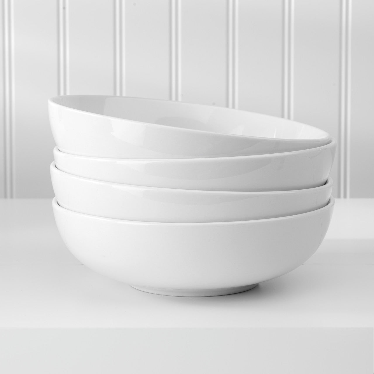 White Essential Soup Bowls Set