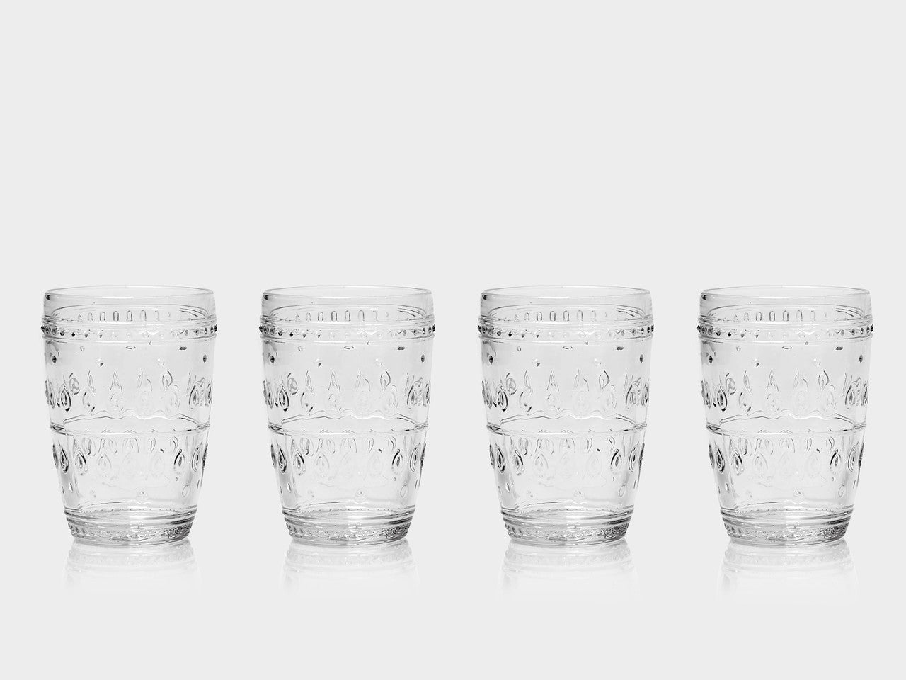 Fez Highball Glasses --Set of 4 – Euro Ceramica