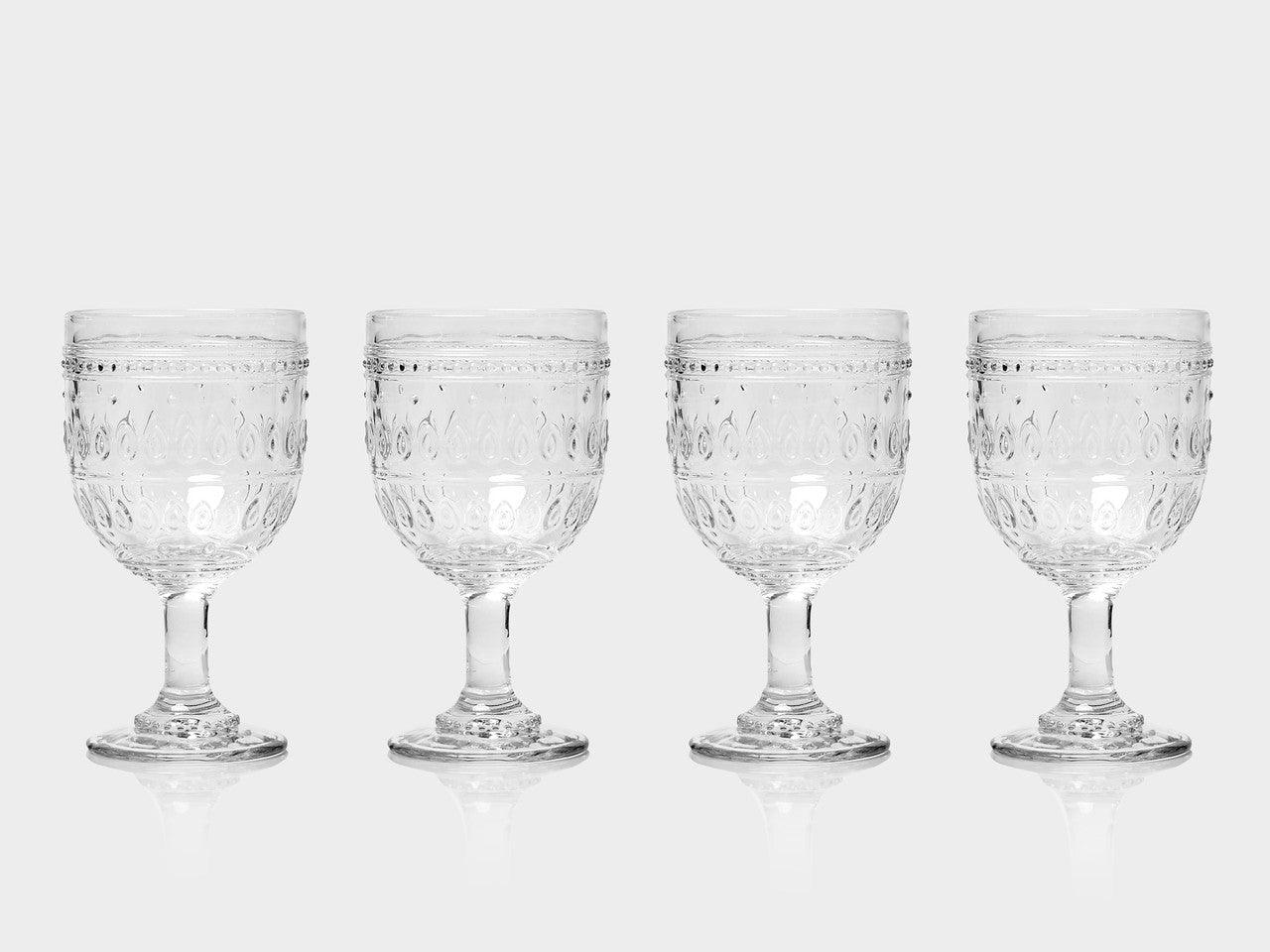 Fez Wine Glasses - Set Of 4 - Euro Ceramica 