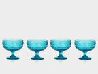 Fez Footed Compote Glass Bowls -- Set of 4 - Euro Ceramica 