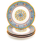 Duomo 4 Piece Dinner Plate Set - Euro Ceramica 