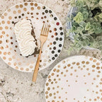 Echo 4 Piece Salad Accent Plate Set - Euro Ceramica 