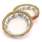 Duomo 4 Piece Soup/Cereal Bowls Set - Euro Ceramica 