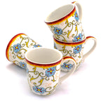 Duomo 4 Piece Mug Set - Euro Ceramica 
