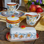 Duomo 3 Piece Breakfast Accessory Set - Euro Ceramica 