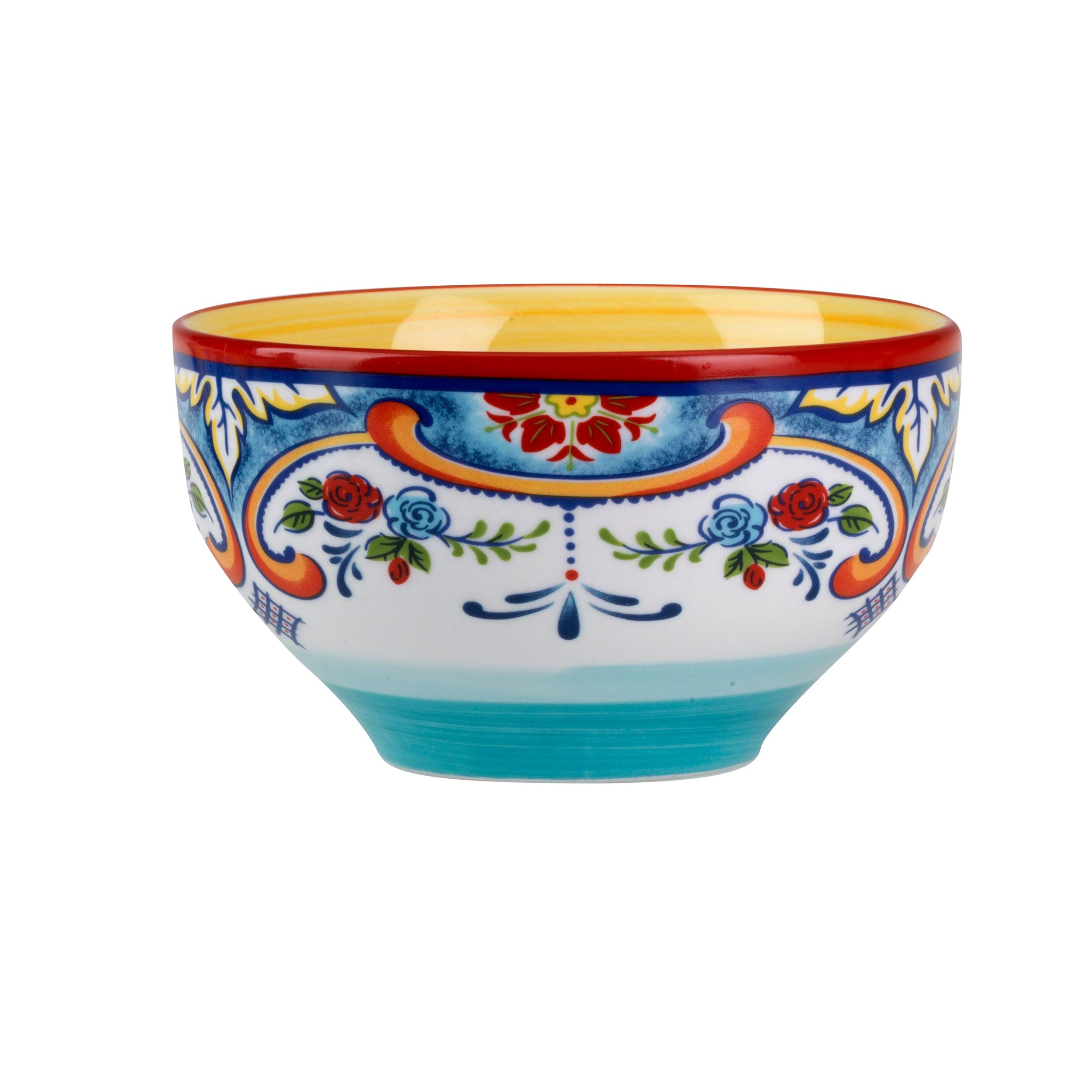 Zanzibar Stoneware Cereal Bowl Set - Euro Ceramica 
