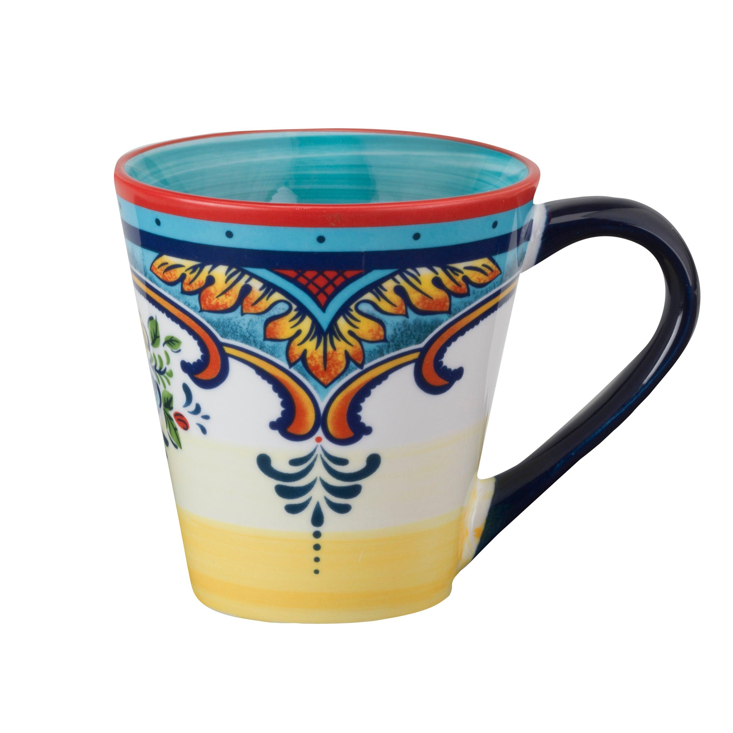 Zanzibar Stoneware Mugs - Euro Ceramica 