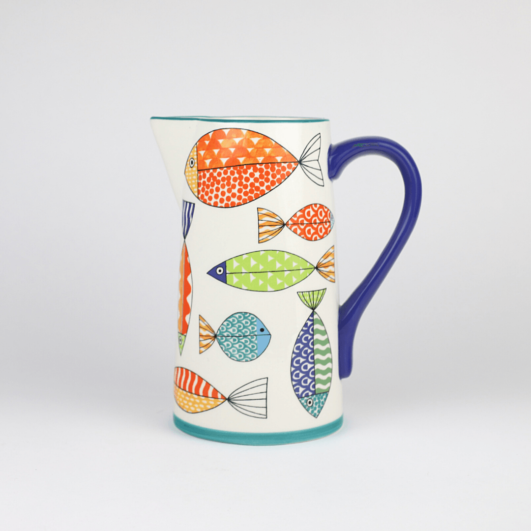 Fresh Catch Collection 2.5 Lt Pitcher - Euro Ceramica 