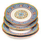 Duomo 4 Piece Dinner Plate Set - Euro Ceramica 