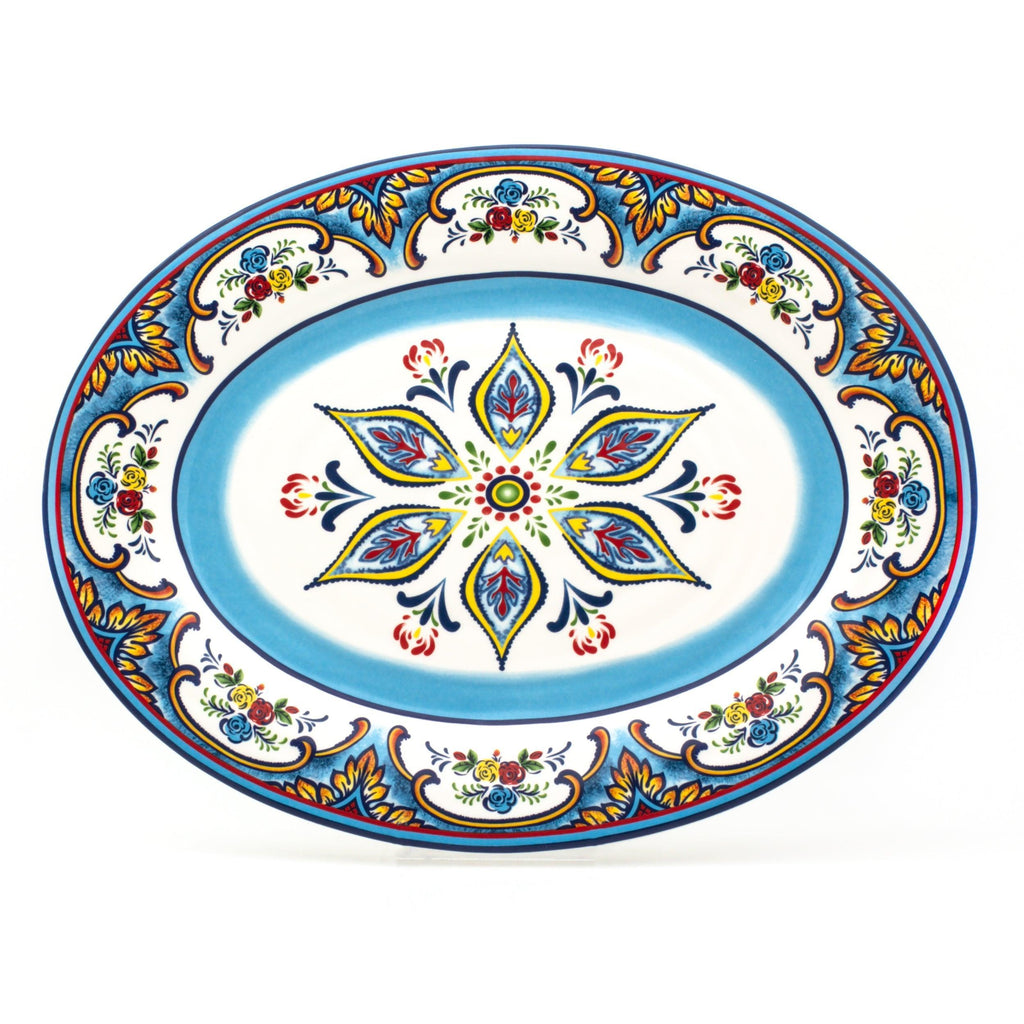 Zanzibar Oval Platter - Euro Ceramica 