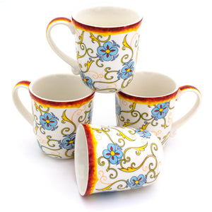 Duomo 4 Piece Mug Set - Euro Ceramica 