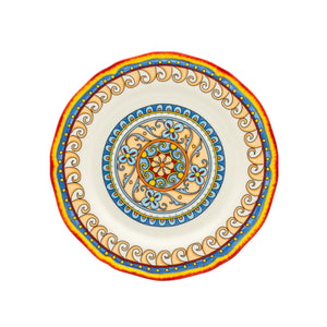 Duomo 4 Piece Salad Plate Set - Euro Ceramica 