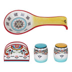 Zanzibar 4 Piece Accessory Set - Euro Ceramica 