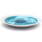 Grotto Aqua Decorative Platter - Euro Ceramica 