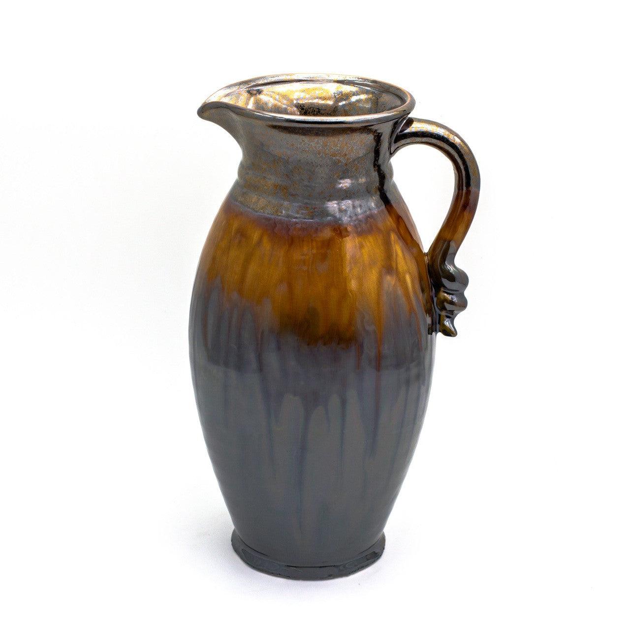 Patina Sienna Decorative Pitcher - Euro Ceramica 