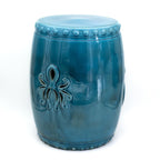 Ocean Grotto Aqua Kraken Garden Stool - Euro Ceramica 