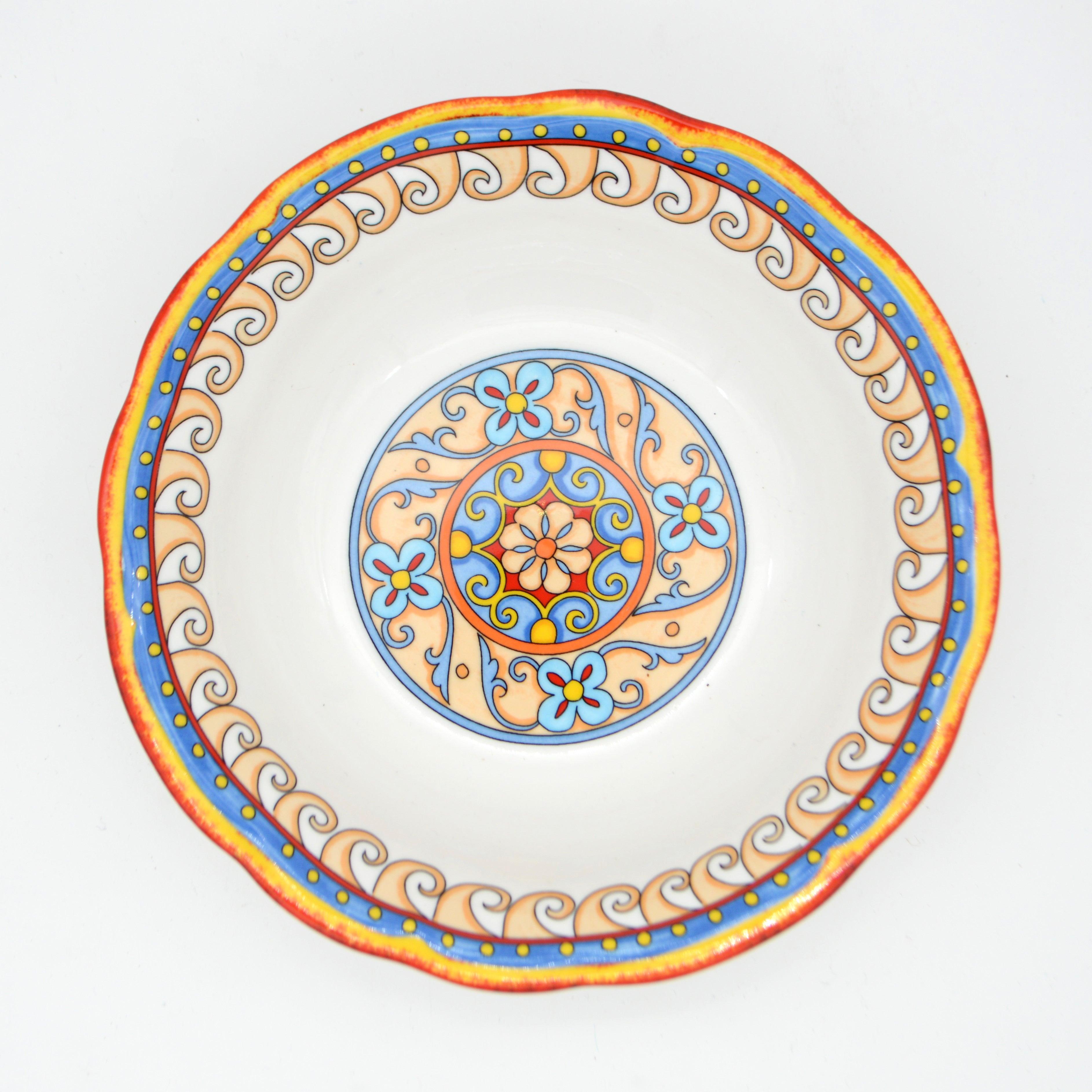 Duomo 4 Piece Pasta Bowl Set - Euro Ceramica 