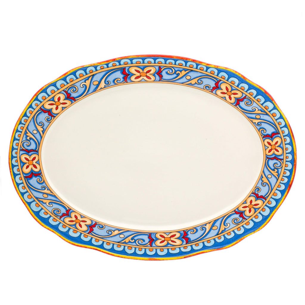 Duomo Oval Platter - Euro Ceramica 