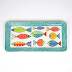 Fresh Catch Collection 15" Rectangular Serving Tray - Euro Ceramica 