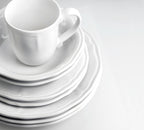 Siena 16 piece Dinnerware Set White - Euro Ceramica 