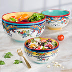 Zanzibar 3 Piece Mixing Bowl Set - Euro Ceramica 