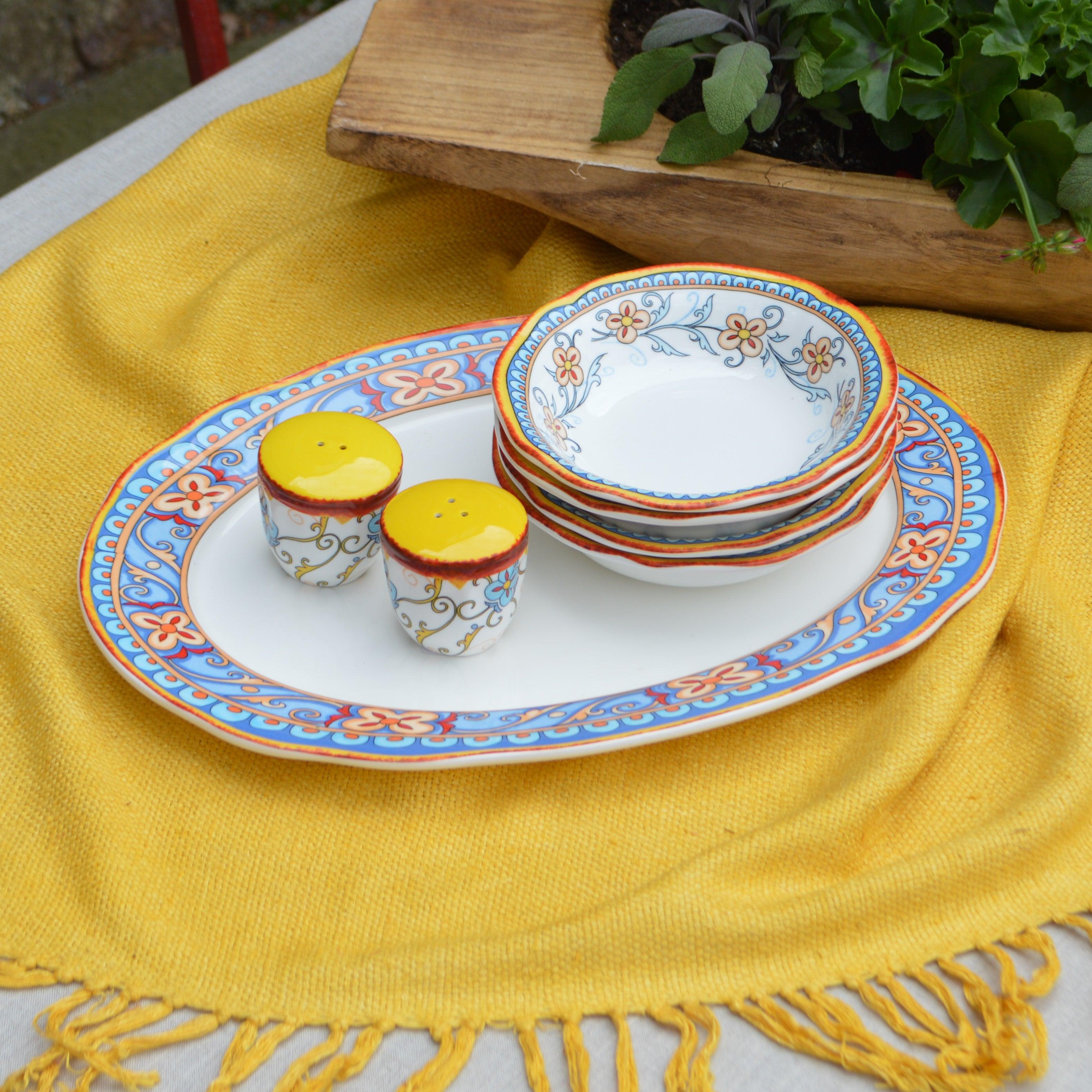 Duomo 4 Piece Soup/Cereal Bowls Set - Euro Ceramica 