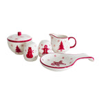 Winterfest 5 Piece Accessory Set - Euro Ceramica 