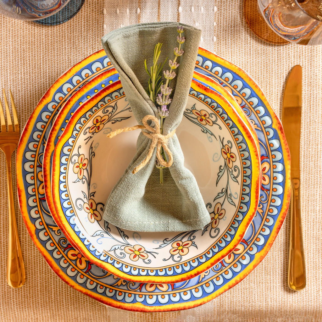 Duomo 4 Piece Soup/Cereal Bowls Set - Euro Ceramica 