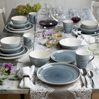 Fez Stoneware 20 Piece Dinnerware Set - Euro Ceramica 