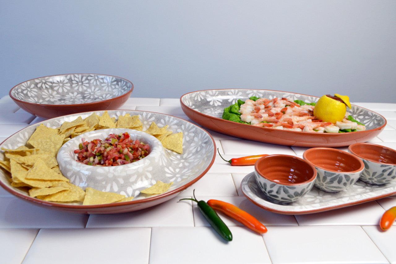 Oro 5 Piece Place Setting - Euro Ceramica 