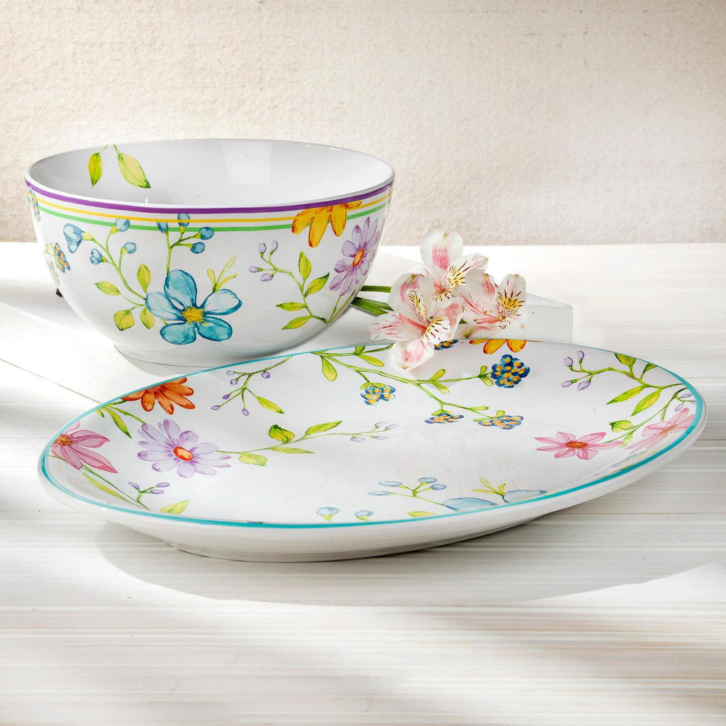 Charlotte Oval Platter - Euro Ceramica 