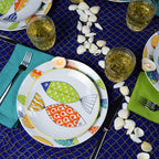 Fresh Catch 12 Piece Dinnerware Set - Euro Ceramica 