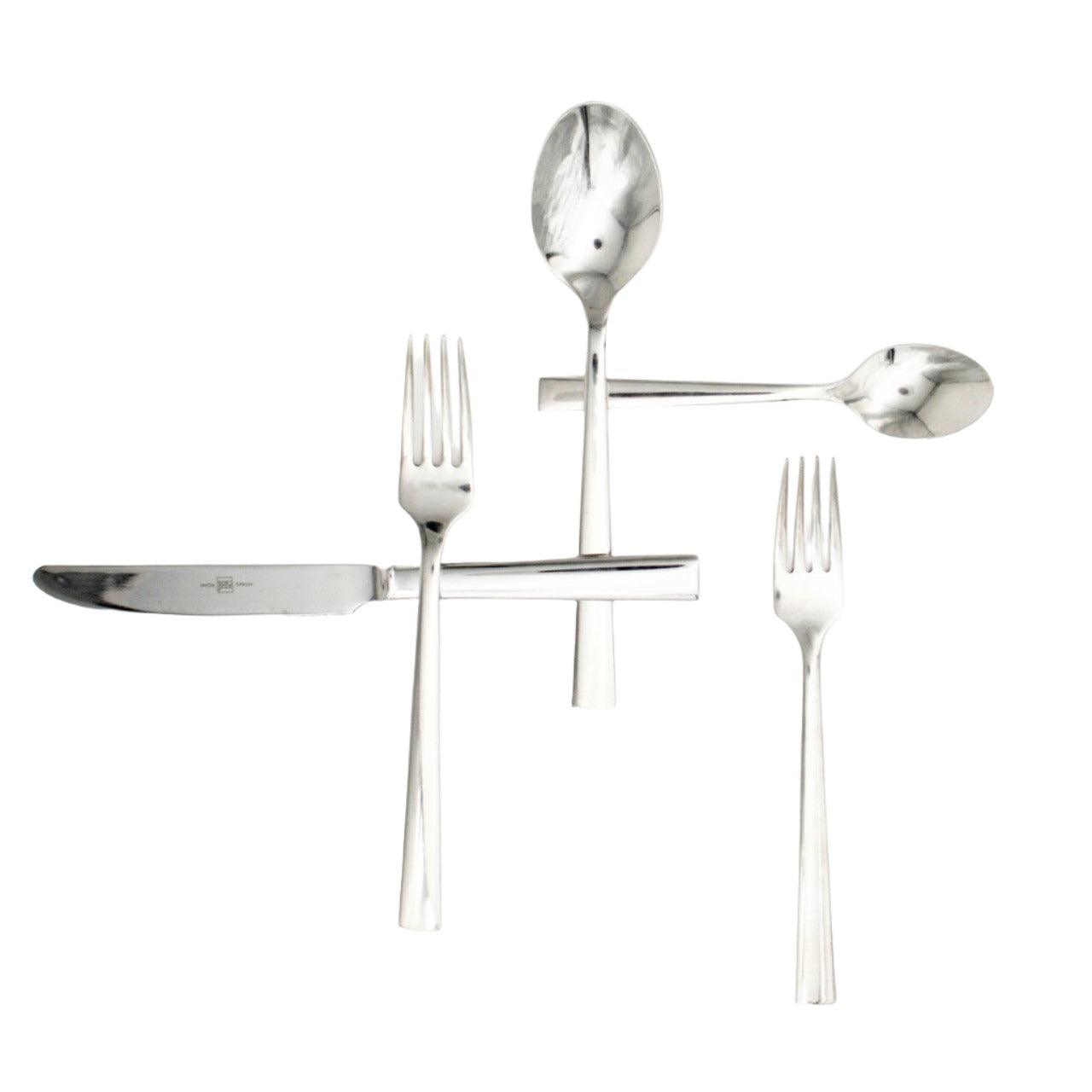 Argento 20 Piece Flatware Set Service for 4 - Euro Ceramica 