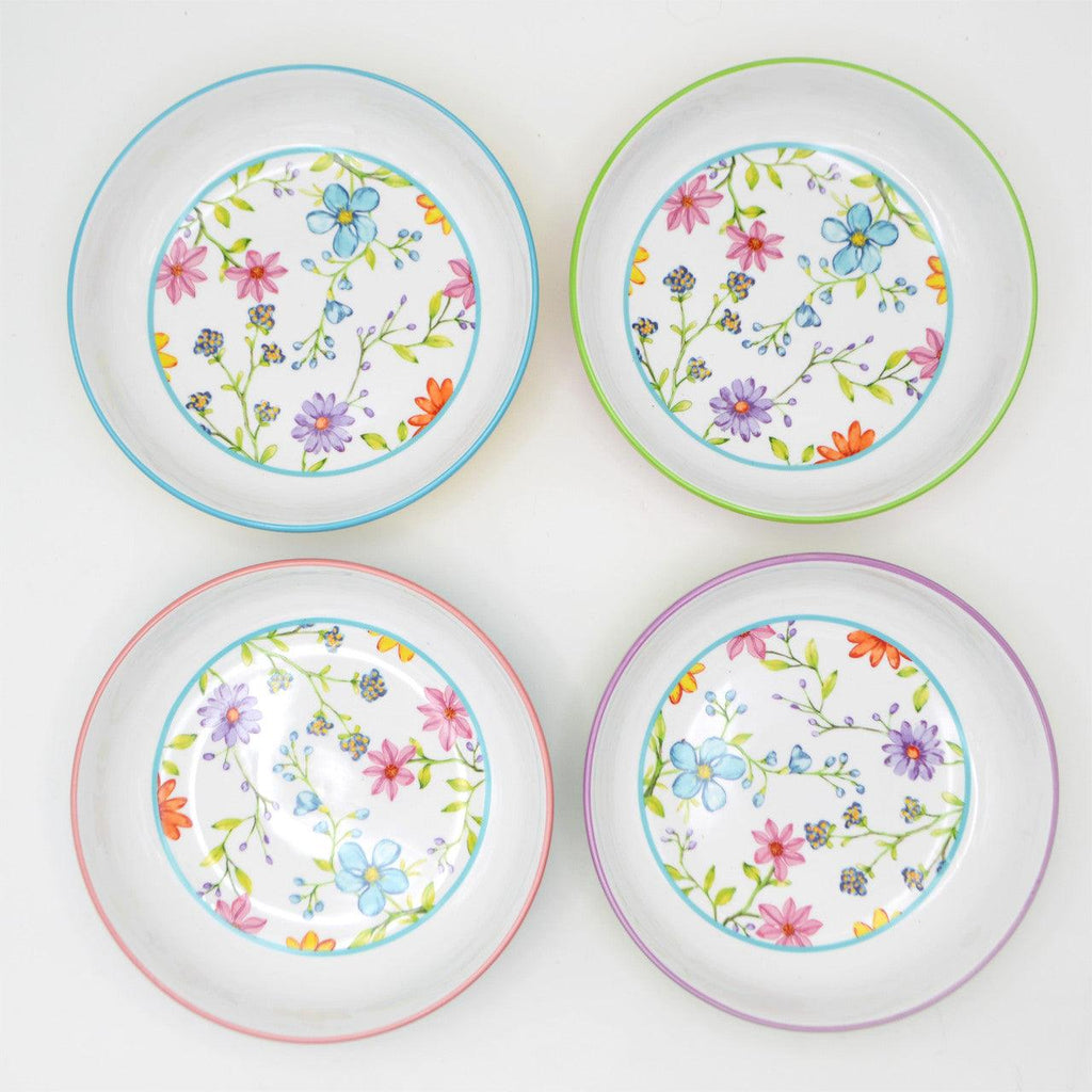 Charlotte 4 Piece Pasta Bowl Set - Euro Ceramica 