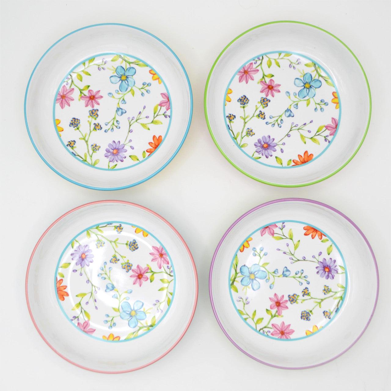 Charlotte 4 Piece Pasta Bowl Set - Euro Ceramica 