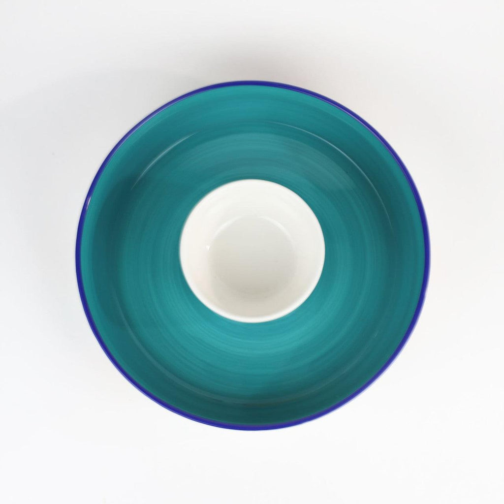 Fresh Catch Collection 15 " Chip & Dip Serving Set - Euro Ceramica 