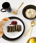 Euro Essential 4 Piece Mug Set, Semi-Matte Black - Euro Ceramica 