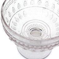 Fez Footed Compote Glass Bowls -- Set of 4 - Euro Ceramica 