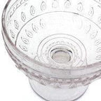 Fez Footed Compote Glass Bowls -- Set of 4 - Euro Ceramica 