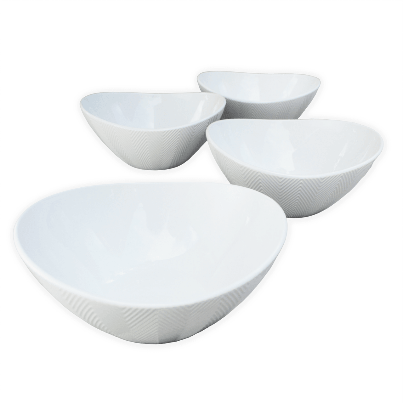 Highlands 4 Piece Bowl Set - Euro Ceramica 