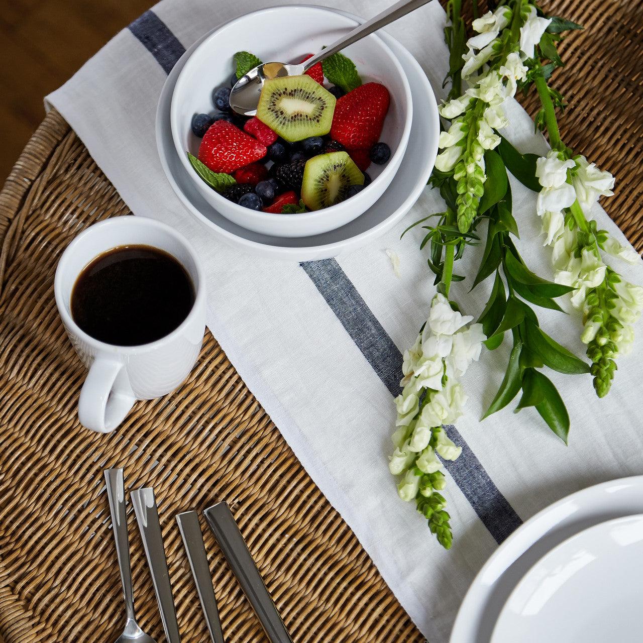 White Essential 12 oz Mugs Set - Euro Ceramica 