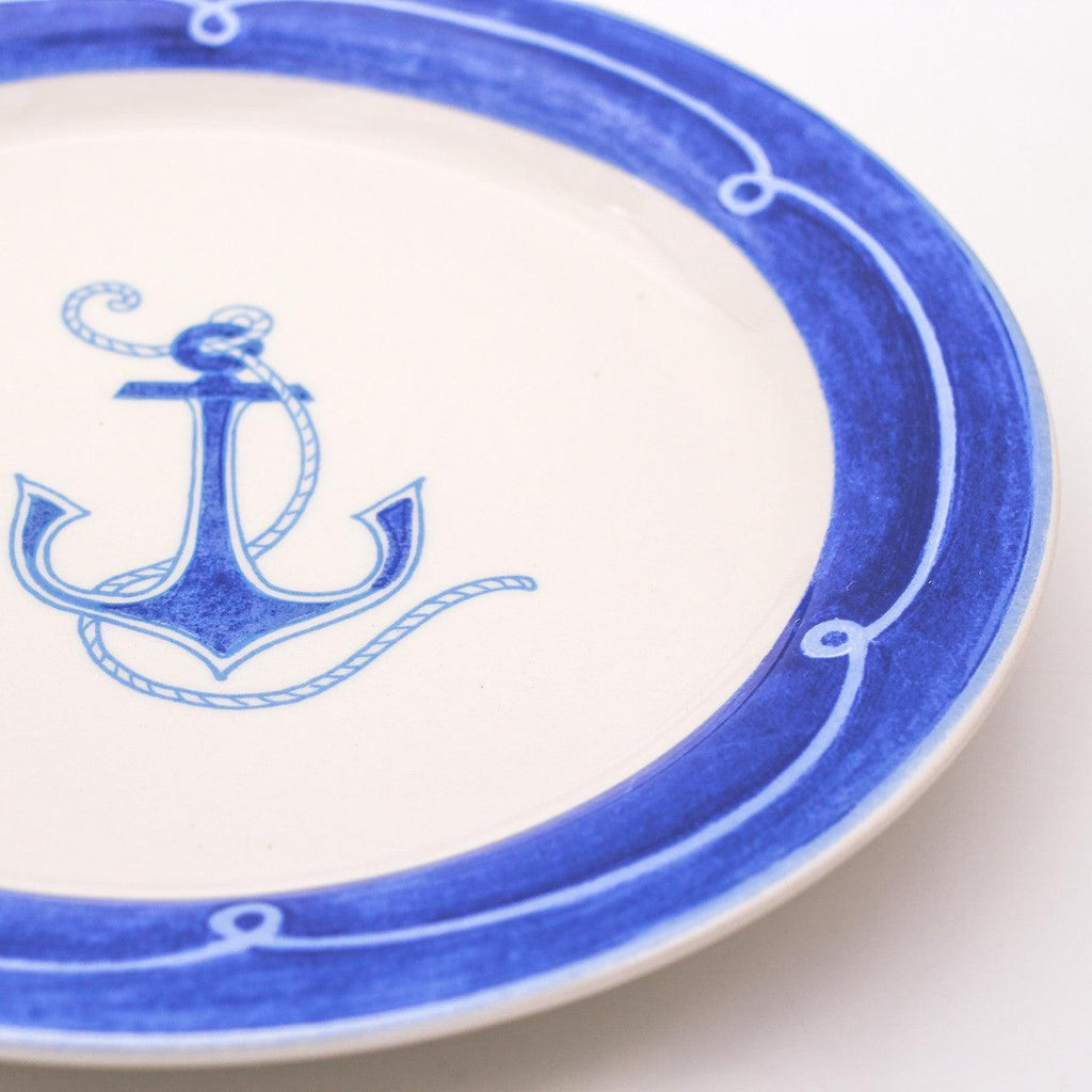 Ahoy Assorted Salad Plates, Set of 4 - Euro Ceramica 