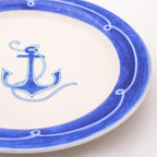 Ahoy Assorted Salad Plates, Set of 4 - Euro Ceramica 
