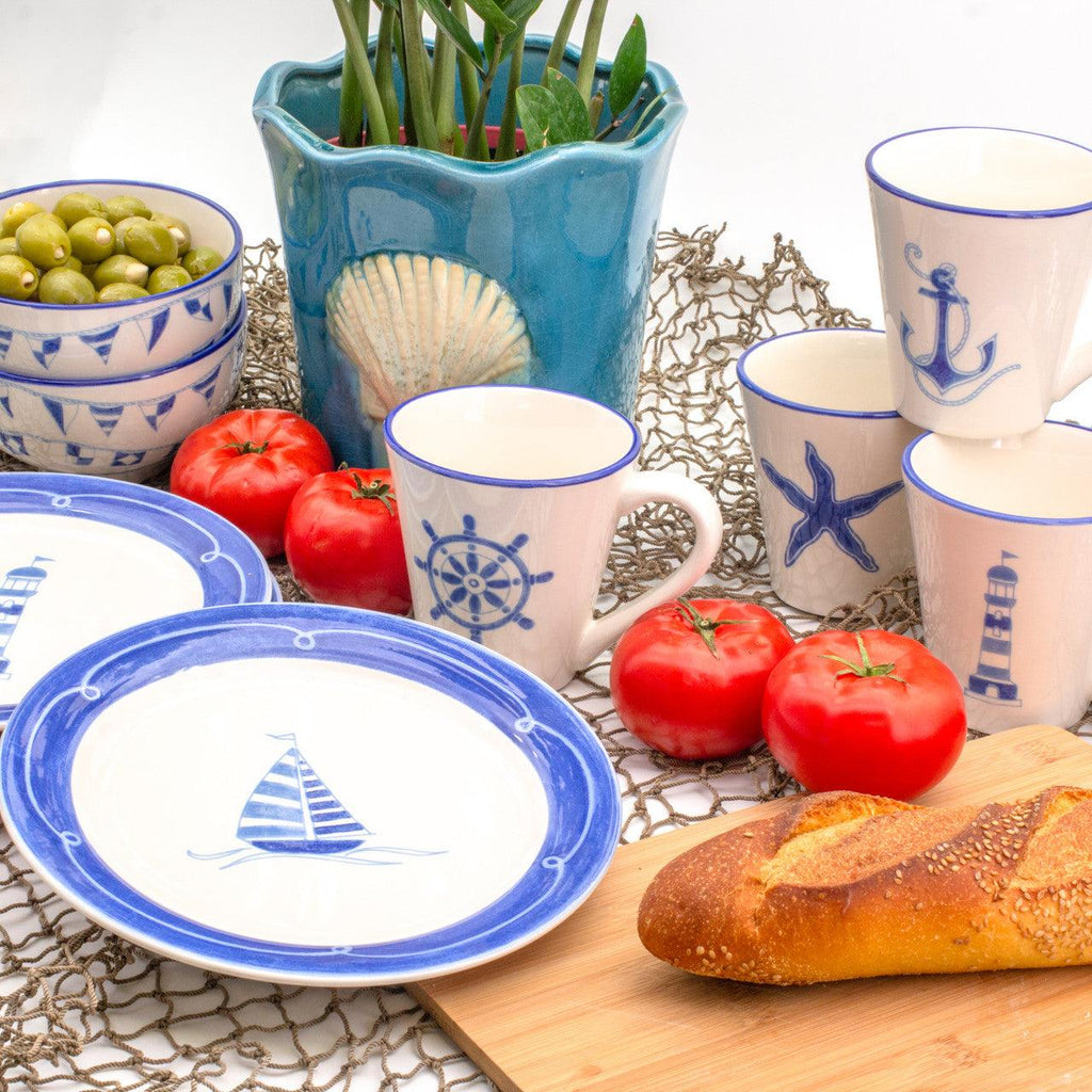 Ahoy 12 Piece Dessert Set - Euro Ceramica 